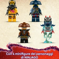 Lego ninjago 71843 mech cavalca-drago rogue: drago, 4 minifigure 8+><noscript><img width=