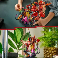 Lego ninjago 71846 mech cavaliere fuoco: robot, minifigure 14+><noscript><img width=