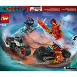 Lego ninjago 71838 moto kai: 2 motociclette, 2 minifigure 6+><noscript><img width=