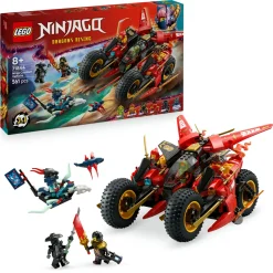 Lego ninjago 71844 veicolo combattimento ninja: 2 moto, aereo, 6 minifigure 8+> Mattoncini