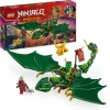 LEGO NINJAGO drago della foresta verde di lloyd – giocattolo snodabile da costruire con 2 minifigure e armi, giochi bambini 6+> Mattoncini