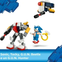 Lego sonic 77001 duello al falò di sonic, giochi per bambini e bambine 7+ con personaggi del videogioco, idea regalo per gamer><noscript><img width=