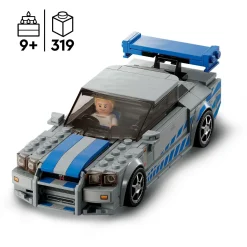 Lego speed champions 76917 2 fast 2 furious nissan skyline gt-r (r34) macchina giocattolo da collezione 2023, giochi per bambini><noscript><img width=