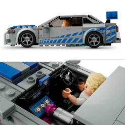 Lego speed champions 76917 2 fast 2 furious nissan skyline gt-r (r34) macchina giocattolo da collezione 2023, giochi per bambini><noscript><img width=