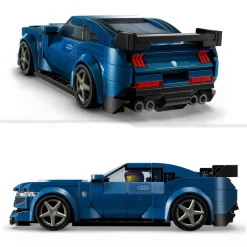 Lego speed champions 76920 auto sportiva ford mustang dark horse, modellino di macchina giocattolo da costruire per bambini 9+><noscript><img width=