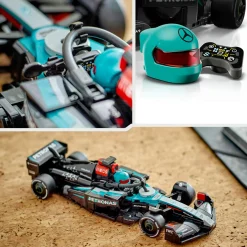 LEGO SPEED CHAMPIONS 77244 auto da corsa mercedes-amg petronas f1 w 15 macchina giocattolo da collezione con pilota, bambini10+><noscript><img width=