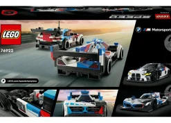 Lego speed champions 76922 auto da corsa bmw m4 gt3 e bmw m hybrid v8, 2 modellini di macchine giocattolo per bambini 9+ anni><noscript><img width=