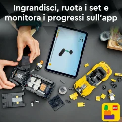 Lego speed champions 76924 mercedes-amg g 63 e mercedes-amg sl 63, 2 macchine giocattolo da costruire, auto per bambini 10+><noscript><img width=