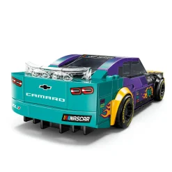 Lego speed champions 76935 nascar next gen chevrolet camaro zl1, modello di auto da costruire, macchina giocattolo bambini 9+> Mattoncini