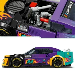 Lego speed champions 76935 nascar next gen chevrolet camaro zl1, modello di auto da costruire, macchina giocattolo bambini 9+><noscript><img width=