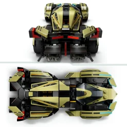 Lego speed champions 76923 super car lamborghini lambo v12 vision gt, macchina giocattolo da collezione per bambini 10+ anni> Mattoncini