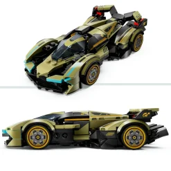 Lego speed champions 76923 super car lamborghini lambo v12 vision gt, macchina giocattolo da collezione per bambini 10+ anni><noscript><img width=