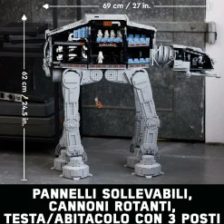 Lego star wars 75313 at-at, modello costruibile walker guerre stellari ucs, set per adulti da collezione con luke skywalker><noscript><img width=