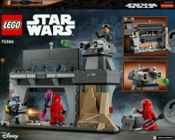 Lego star wars 75386 battaglia tra paz vizsla e moff gideon, giochi d’avventura per bambini 7+ da collezione con 4 minifigure><noscript><img width=