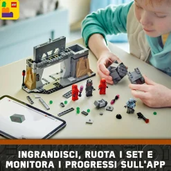 Lego star wars 75386 battaglia tra paz vizsla e moff gideon, giochi d’avventura per bambini 7+ da collezione con 4 minifigure><noscript><img width=