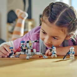 LEGO® Star Wars™ Lego star wars 75345 battle pack clone troopers legione 501, modellino da costruire con cannone giocattolo av-7 e 4 personaggi> Mattoncini