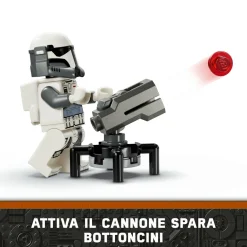 Lego star wars 75373 battle pack agguato su mandalore, gioco d’avventura per bambini 6+ con 4 personaggi con armi e jetpack><noscript><img width=