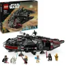 Lego star wars 75389 dark falcon, astronave giocattolo da costruire, versione oscura del millennium falcon, giochi bambini 10+> Mattoncini