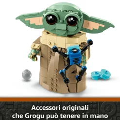 LEGO® Star Wars™ Lego star wars 75403 grogu e carrozzina con rana sorgan e minifigure di grogu da collezione, giocattolo per bambini 10+><noscript><img width=