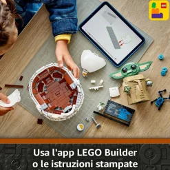 LEGO® Star Wars™ Lego star wars 75403 grogu e carrozzina con rana sorgan e minifigure di grogu da collezione, giocattolo per bambini 10+><noscript><img width=