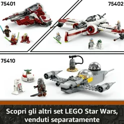 LEGO® Star Wars™ Lego star wars 75403 grogu e carrozzina con rana sorgan e minifigure di grogu da collezione, giocattolo per bambini 10+><noscript><img width=