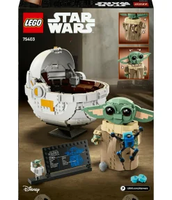 LEGO® Star Wars™ Lego star wars 75403 grogu e carrozzina con rana sorgan e minifigure di grogu da collezione, giocattolo per bambini 10+><noscript><img width=