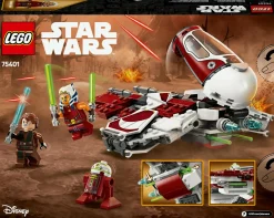 LEGO® Star Wars™ Lego star wars 75401 jedi interceptor di ahsoka con minifigure di anakin skywalker e droide, starfighter giocattolo bambini 8+><noscript><img width=