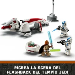 Lego star wars 75378 la fuga del barc speeder, giocattolo dal film the mandalorian, giochi per bambini 8+ con grogu (baby yoda)><noscript><img width=