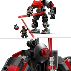Lego star wars 75411 mech darth maul: action figure, spada laser 6+><noscript><img width=