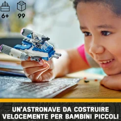 Lego star wars 75391 microfighter y-wing di captain rex, astronave giocattolo da collezione, giochi bambini 6+, piccolo regalo><noscript><img width=