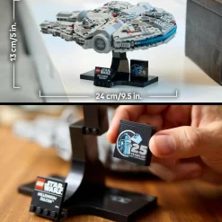 Lego star wars 75375 millennium falcon, modellino da costruire di astronave per adulti, idee regalo lui, lei, marito o moglie><noscript><img width=