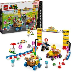 LEGO® Super Mario™ Lego super mario 72036 mario kart: pack baby peach e gran premio, veicoli e pista giocattolo da costruire, giochi bambini 8+> Mattoncini