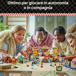LEGO® Super Mario™ Lego super mario 72036 mario kart: pack baby peach e gran premio, veicoli e pista giocattolo da costruire, giochi bambini 8+><noscript><img width=
