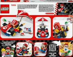 LEGO® Super Mario™ Lego super mario 72032 mario kart : kart standard, macchina giocattolo con toad, giochi per bambini 7+ nintendo da collezione><noscript><img width=