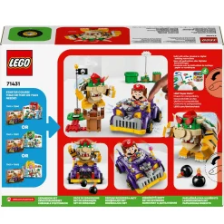 Lego super mario 71431 pack di espansione il bolide di bowser, giochi bambini 8+ anni con personaggio e macchina giocattolo><noscript><img width=