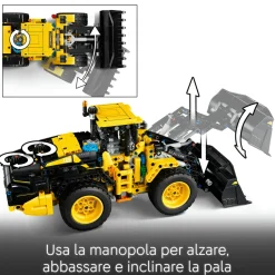 Lego technic – 42209 – ruspa  pala gommata volvo l120 electric><noscript><img width=
