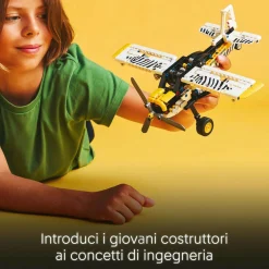 LEGO TECHNIC 42198 aereo bush, aeroplano giocattolo da costruire, giochi per bambini 8+, modellino di veicolo con funzioni><noscript><img width=