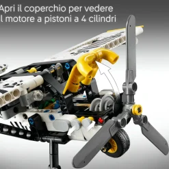 LEGO TECHNIC 42198 aereo bush, aeroplano giocattolo da costruire, giochi per bambini 8+, modellino di veicolo con funzioni><noscript><img width=