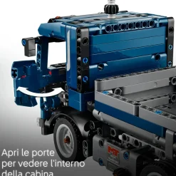 LEGO TECHNIC 42203 autocarro con cassone ribaltabile – camion giocattolo con sterzo e funzioni – modellino per bambini 9+><noscript><img width=