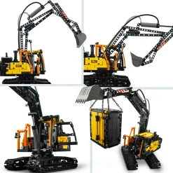 Lego technic 42175 autocarro volvo fmx ed escavatore elettrico ec230, veicoli giocattolo da costruire, regalo per bambini 10+><noscript><img width=