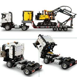 Lego technic 42175 autocarro volvo fmx ed escavatore elettrico ec230, veicoli giocattolo da costruire, regalo per bambini 10+><noscript><img width=