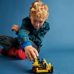Lego technic 42163 bulldozer da cantiere, giochi per bambini e bambine di 7+ anni, regalo per amanti dei veicoli giocattolo><noscript><img width=