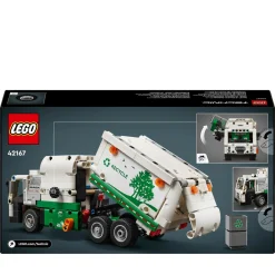 Lego technic 42167 camion della spazzatura mack lr electric, veicolo giocattolo raccolta rifiuti, gioco per bambini 8+ anni><noscript><img width=
