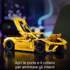 LEGO TECHNIC 42205 chevrolet corvette stingray – modello di auto per bambini 9+ fan delle macchine giocattolo con funzioni><noscript><img width=