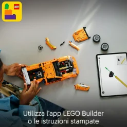 LEGO TECHNIC 42204 fast and furious toyota supra mk4, macchina giocattolo, motore 6 cilindri e portiere apribili per bambini9+> Mattoncini