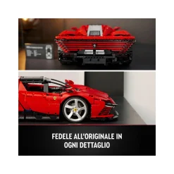 Lego technic 42143 ferrari daytona sp3, modellino auto da costruire supercar scala 1:8, set collezione adulti, idea regalo><noscript><img width=