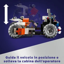 Lego technic 42178 loader spaziale lt78, giochi spaziali per bambini 8+, veicolo giocattolo per l’esplorazione, idea regalo><noscript><img width=