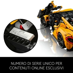 Lego technic 42172 mclaren p1 modellino di auto sportiva da costruire, hobby creativo per adulti, regalo per uomo o donna><noscript><img width=