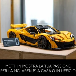 Lego technic 42172 mclaren p1 modellino di auto sportiva da costruire, hobby creativo per adulti, regalo per uomo o donna><noscript><img width=