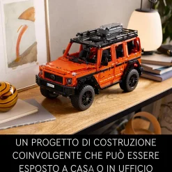 Lego technic 42177 mercedes-benz g 500 professional line, modellino di auto fuoristrada 4x4 da costruire, regalo per adulti><noscript><img width=